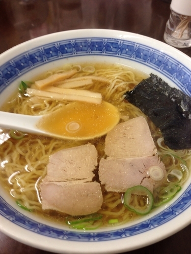 「ラーメン こんときオニギリセット」@こんときラーメンの写真