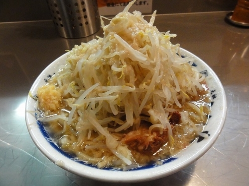 「ラーメン　野菜多め　ニンニク　脂」@らーめん大 蒲田店の写真