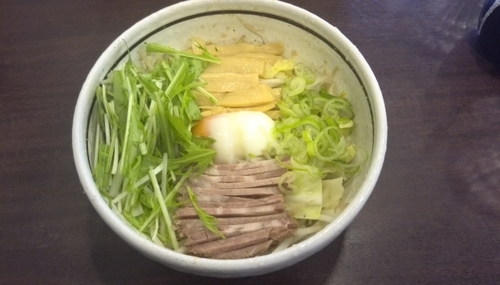 「こってり汁なし」@麺屋 旬の写真