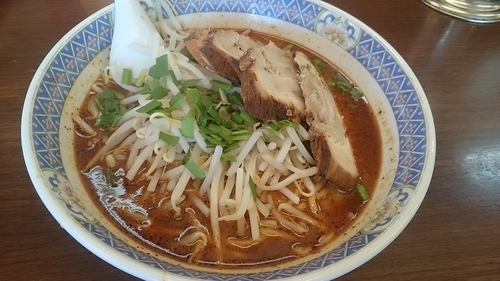 「激味噌花樂麺・2辛＋チャーシュー」@らーめん花楽 大船店の写真