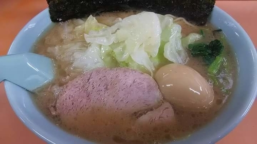 「キャベツラーメン」@梅浜亭の写真