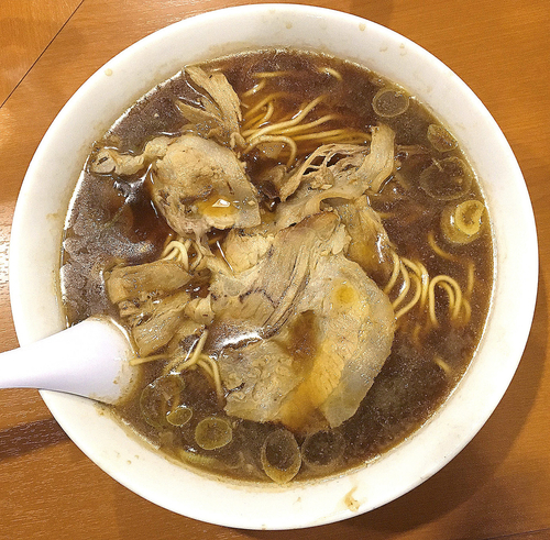 「中華そば (特盛サービス) 700円」@末廣ラーメン本舗 高田馬場分店の写真