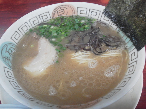 「らーめん700円」@博多長浜らーめん 楓神の写真