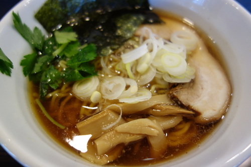 「アゴ煮干醤油756円」@自家製麺 川崎屋の写真