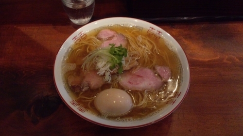 「味玉煮干そば（大）」@中華そば しば田の写真