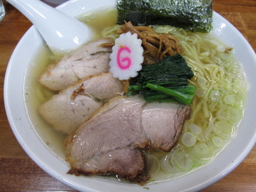 「しおラーメン　「700円」」@オランダ軒の写真