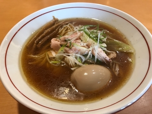 「大和肉鶏鳥そば」@醤油と貝と麺そして人と夢の写真