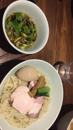 「つけ麺＋味玉」@らぁめん鴇の写真