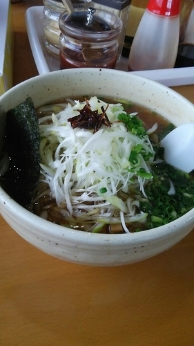 「ねぎそば」@光の写真