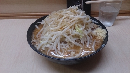 「味噌ラーメン 800円」@ラーメン二郎 京成大久保店の写真