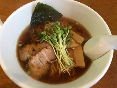 「にぼしラーメン」@麺場四代目 佐倉駅前食堂の写真