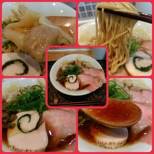 「醤ソバ＋雲呑」@Noodle Lounge～醤～Hishioの写真