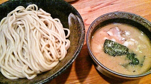 「煮干しつけ麺（中、300g）　850円」@麺屋 ひな多の写真