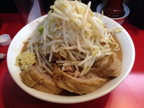 「ラーメン + 豚1枚追加」@千里眼の写真