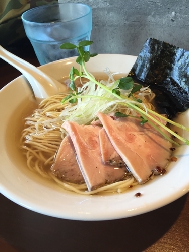 「鳥そば⁇塩」@中華蕎麦 志の写真