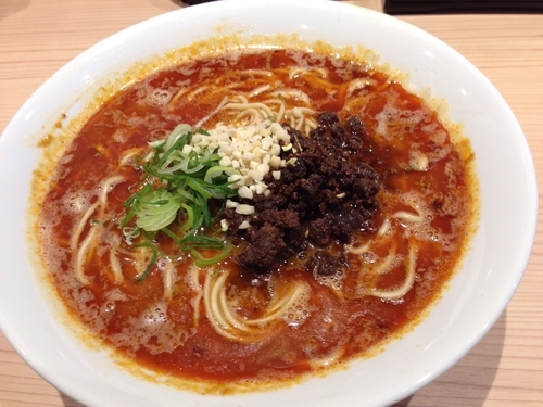 「京山椒の濃厚担々麺」@鯛塩そば灯花 本店の写真