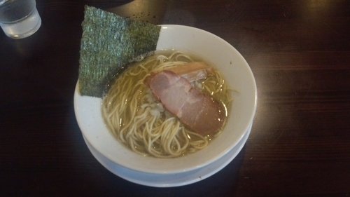 「純煮干そば、和え玉」@活龍煮干そば専門店 にぼしのなみの写真