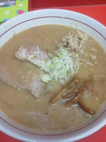 「味噌ラーメン800円」@札幌焼き味噌ラーメン みずきの写真