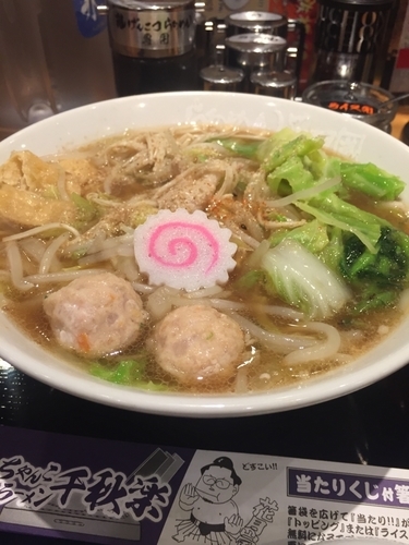 「ちゃんこラーメン千秋楽」@らあめん花月嵐 平塚北口店の写真