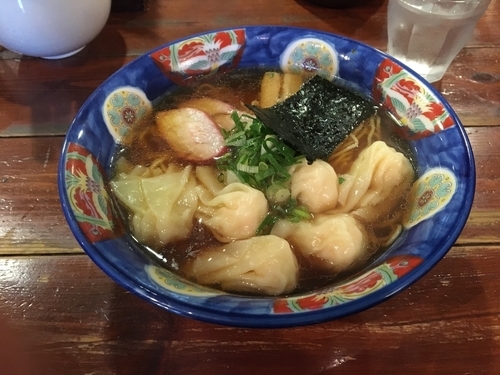 「エビわんたん麺」@八雲の写真