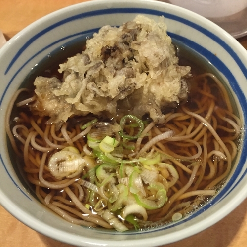 「【数量限定】舞茸天（￥500）」@しぶそば 蒲田店の写真