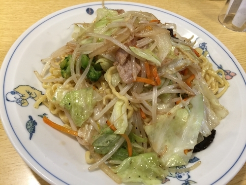 「チャーメン（麺ダブル）」@テンホウ 松本渚店の写真