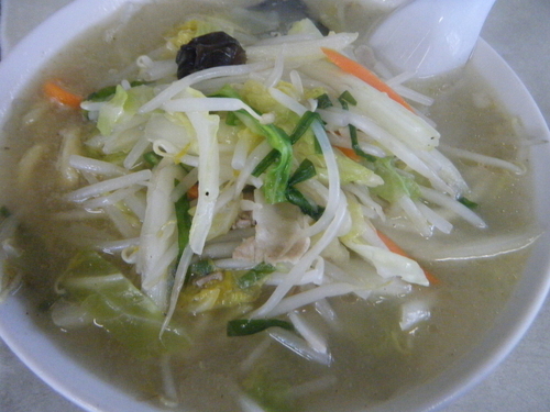 「タンメン850円」@中国飯店 なるきの写真