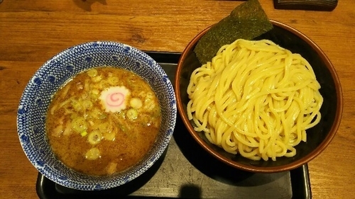 「つけめん(中)(あつもり)」@舎鈴 新橋西口店の写真