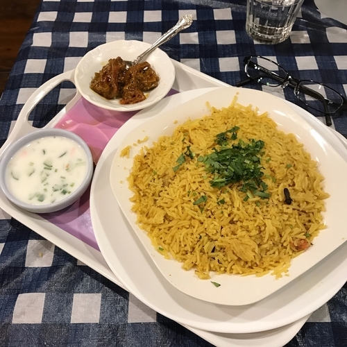 「マットン ビリヤニ」@ナスコフードコートの写真