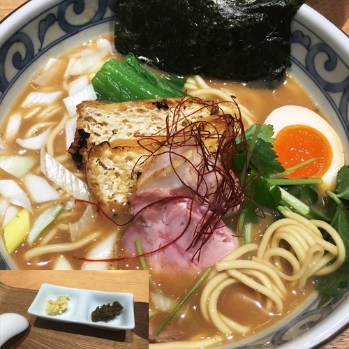 「酒粕濃厚そば」@銀座 風見の写真