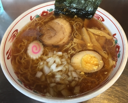 「中華そば＋大盛り（￥650＋￥100）」@らーめん しょうわ軒の写真