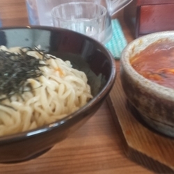旨辛肉つけ麺 大辛790円＋ライス100円