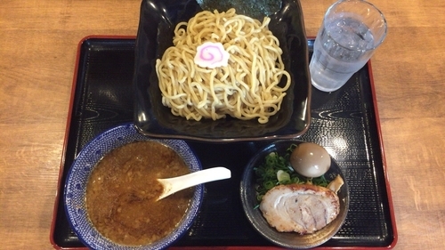 「味玉つけめん」@つけ麺二代目YUTAKA 周南店の写真