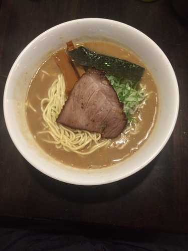 「ラーメン大盛り（850円）+どろどろに変更（50円）」@らーめん こてつの写真