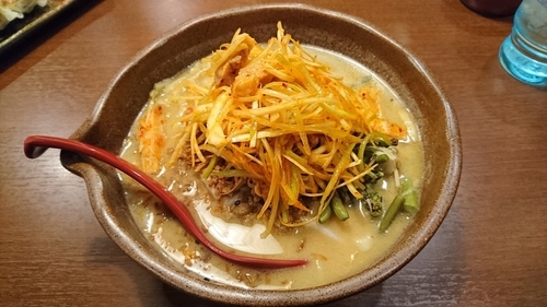 「肉ネギらーめん(信州味噌)・・820円」@麺場 田所商店 厚木中荻野店の写真