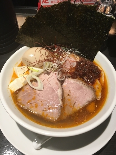 「海老辛飯野(今日はちょっとリッチな)」@chopsticks de 麺の写真