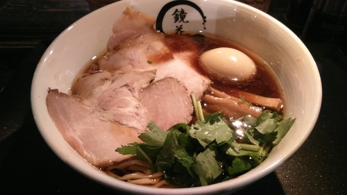 「極醤油1000円」@らーめん愉悦処 鏡花の写真