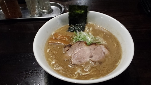 「らーめん750円ラーパス大盛り無料」@らーめん こてつの写真