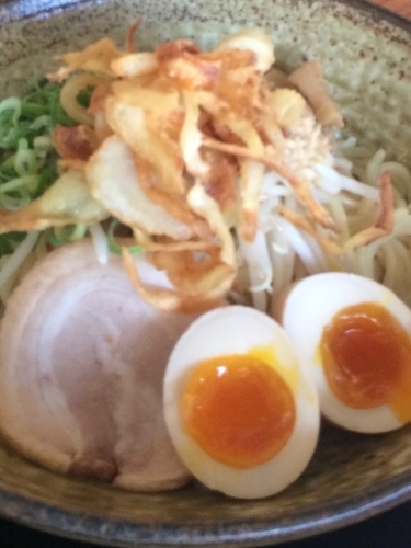 「まぜそば」@てんがら らーめん 横浜町田店の写真