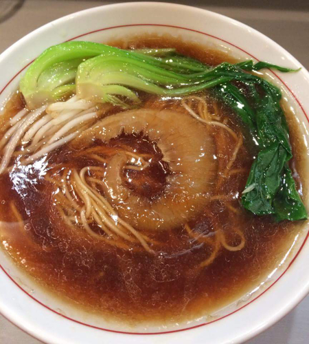 「ラーメンWalker限定・フカヒレそば」@中華蕎麦 瑞山（ZUIZAN）の写真