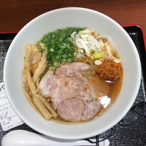 「辛い名古屋コーチン 醤油」@麺屋 菜々兵衛 ラゾーナ川崎店の写真