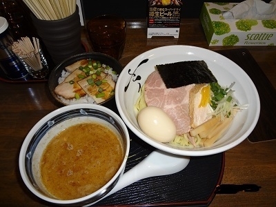 「鶏と鰹のつけ麺」@さくら木の写真