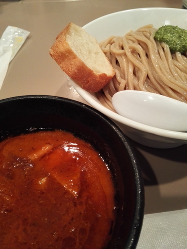 「海老トマトつけ麺　大盛」@つけ麺 五ノ神製作所の写真