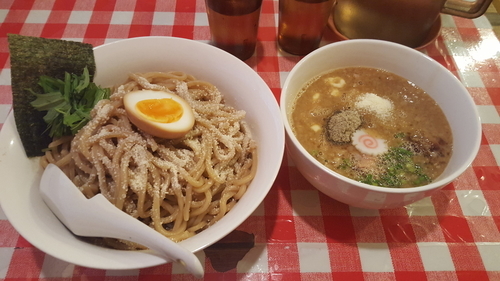 「味噌チーズつけ麺　大盛り」@らー麺Chopの写真