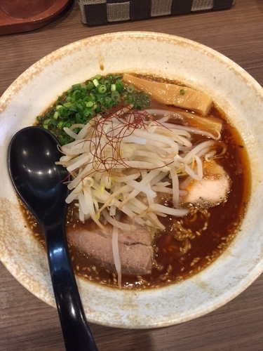 「八丁味噌らーめん （赤の麺+大盛り）」@らーめん功喜の写真