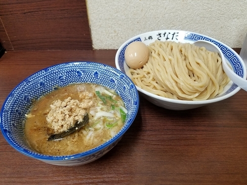 「特製つけ麺(980円)」@つけめん さなだの写真