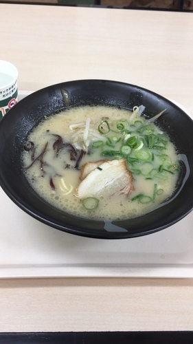 「豚骨ラーメン」@下松SA（上り）フードコートの写真