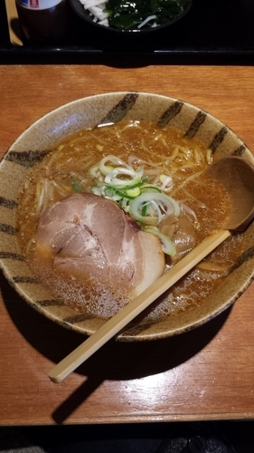 「赤味噌らーめん」@北海道らぁめん 伝丸 越谷店の写真