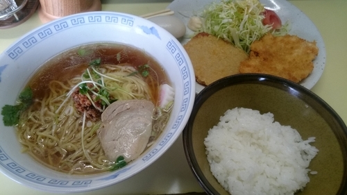 「らあめん定食  ７００円」@大豪の写真
