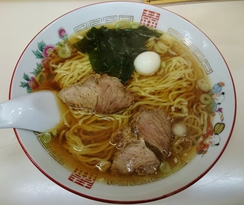 「ラーメン 500円」@中華 カドの写真